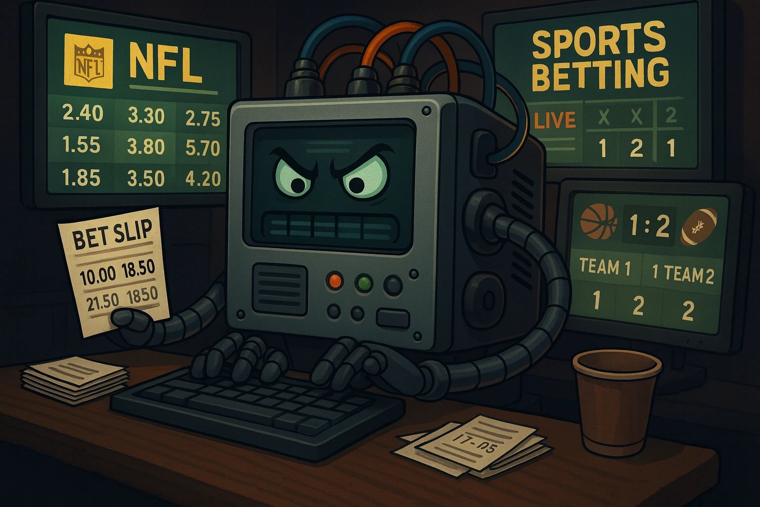ChatGPT 5 results against NFL betting lines